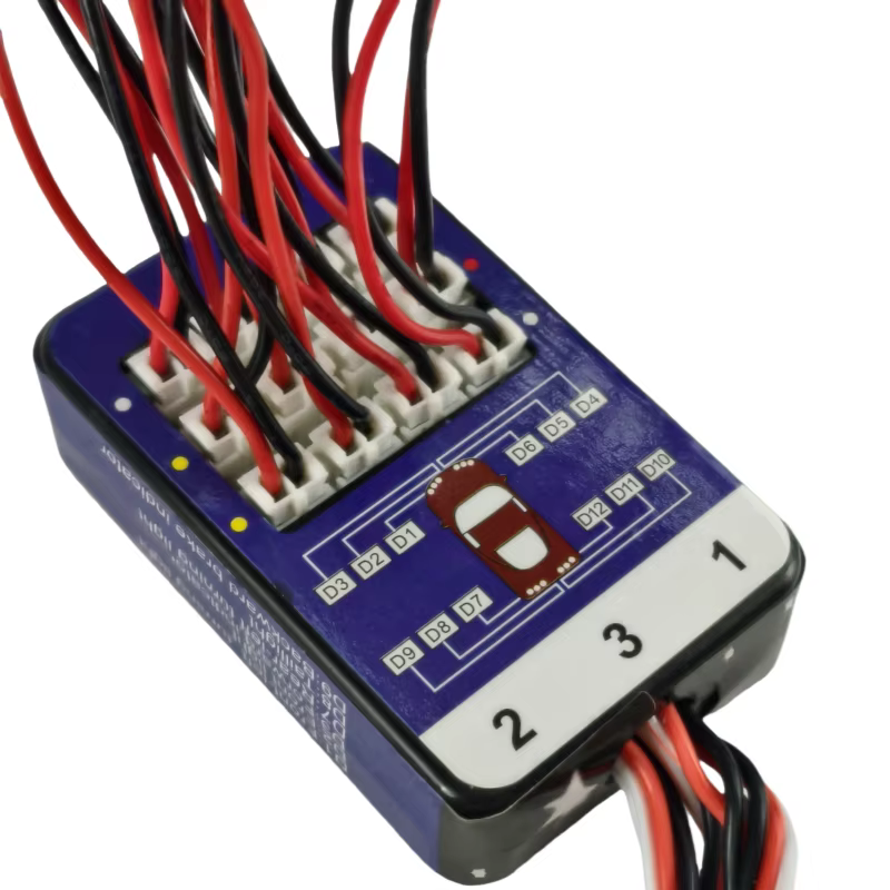 Kit de feux de freinage clignotants à LED simulés pour modèle RC 12 LED, accessoires de remplacement pour voiture tout-terrain à l'échelle 1/10