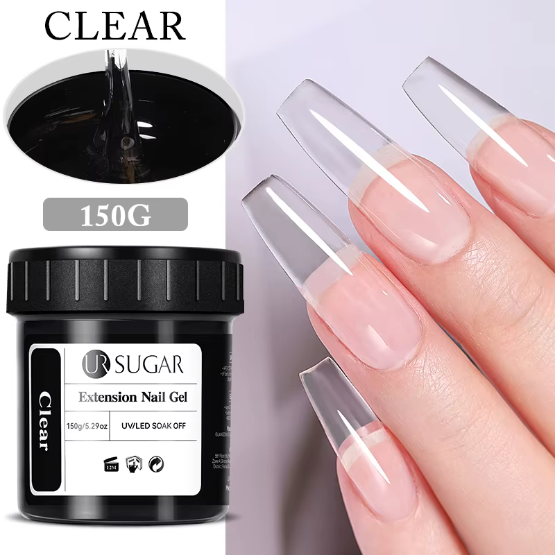 UR SUGAR-Gel d'extension d'ongles transparent