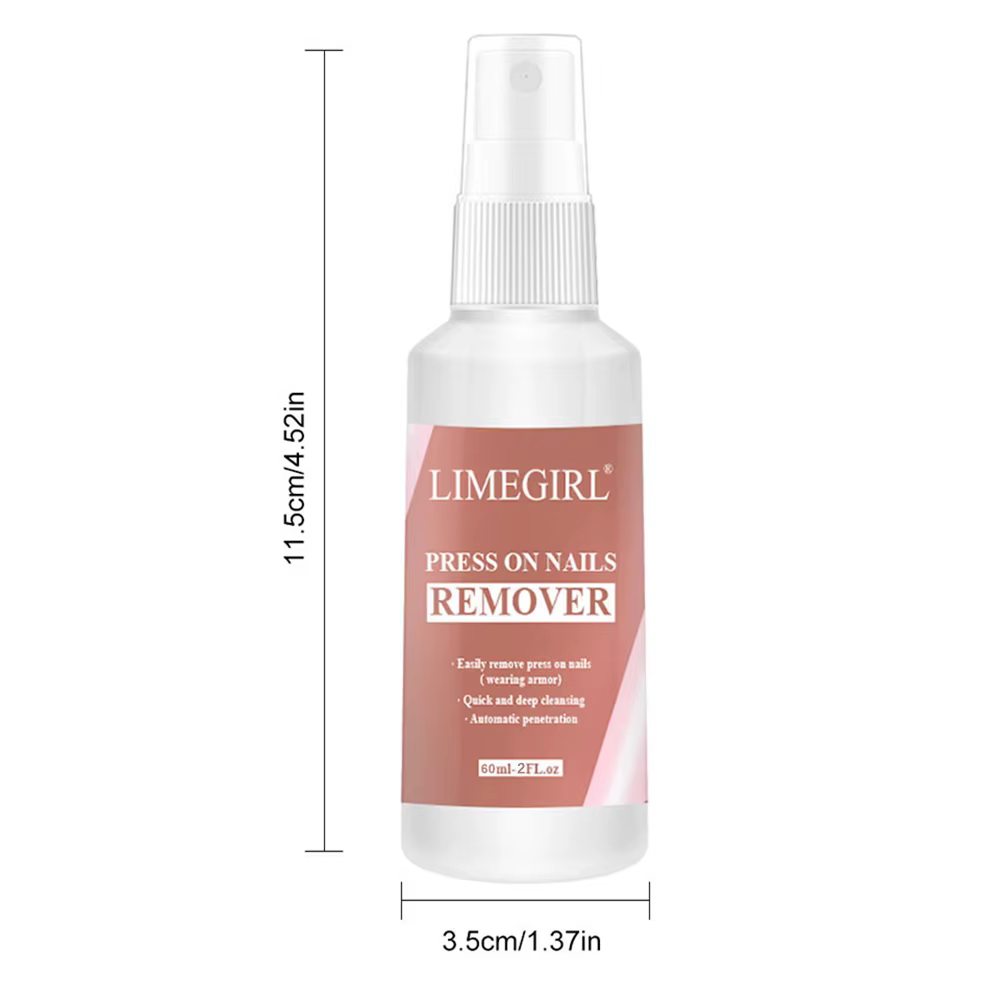 LIMEGIRL 60ml dissolvant de Gel pour ongles liquide