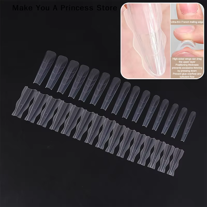 【HBA】60 pièces de formes à ongles pour sandwich