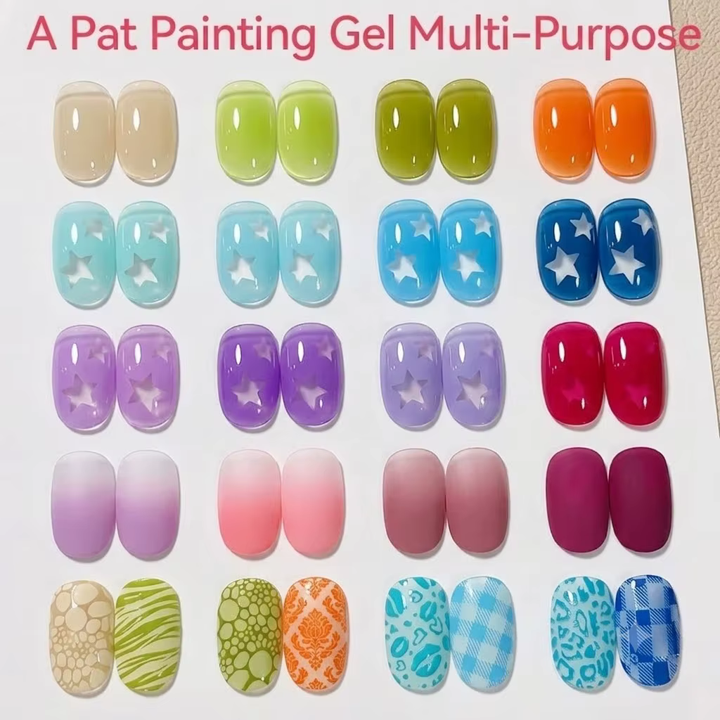 Gel à ongles Makaron 16 couleurs