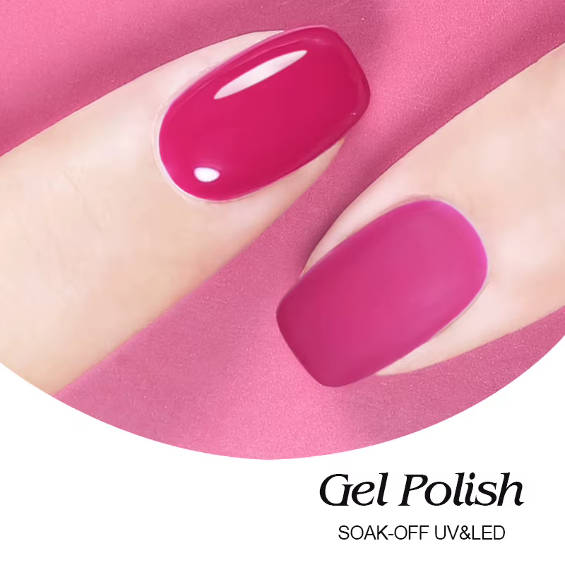 NAILCO 15ml Vernis à ongles gel sans HEMA ni TPO Couleurs Printanières