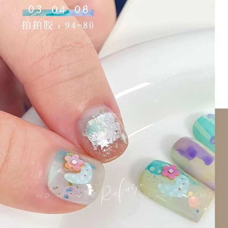 Vernis à ongles Gel fleuri