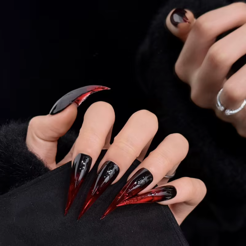 Nouvelles extensions d'ongles à presser européennes et américaines