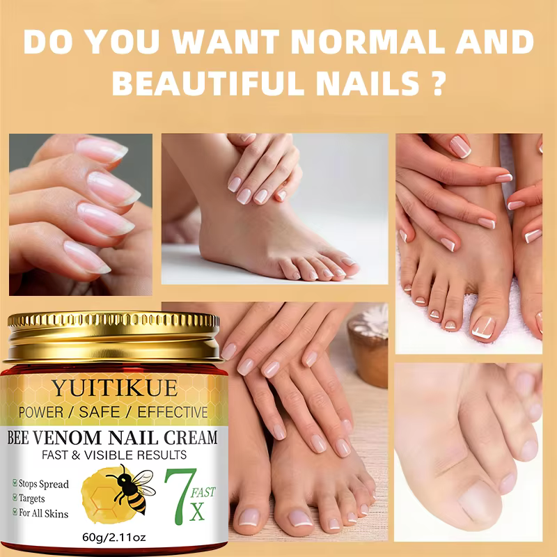 Crème de soin des ongles au venin d'abeille YUITIKUE - Protection maximale