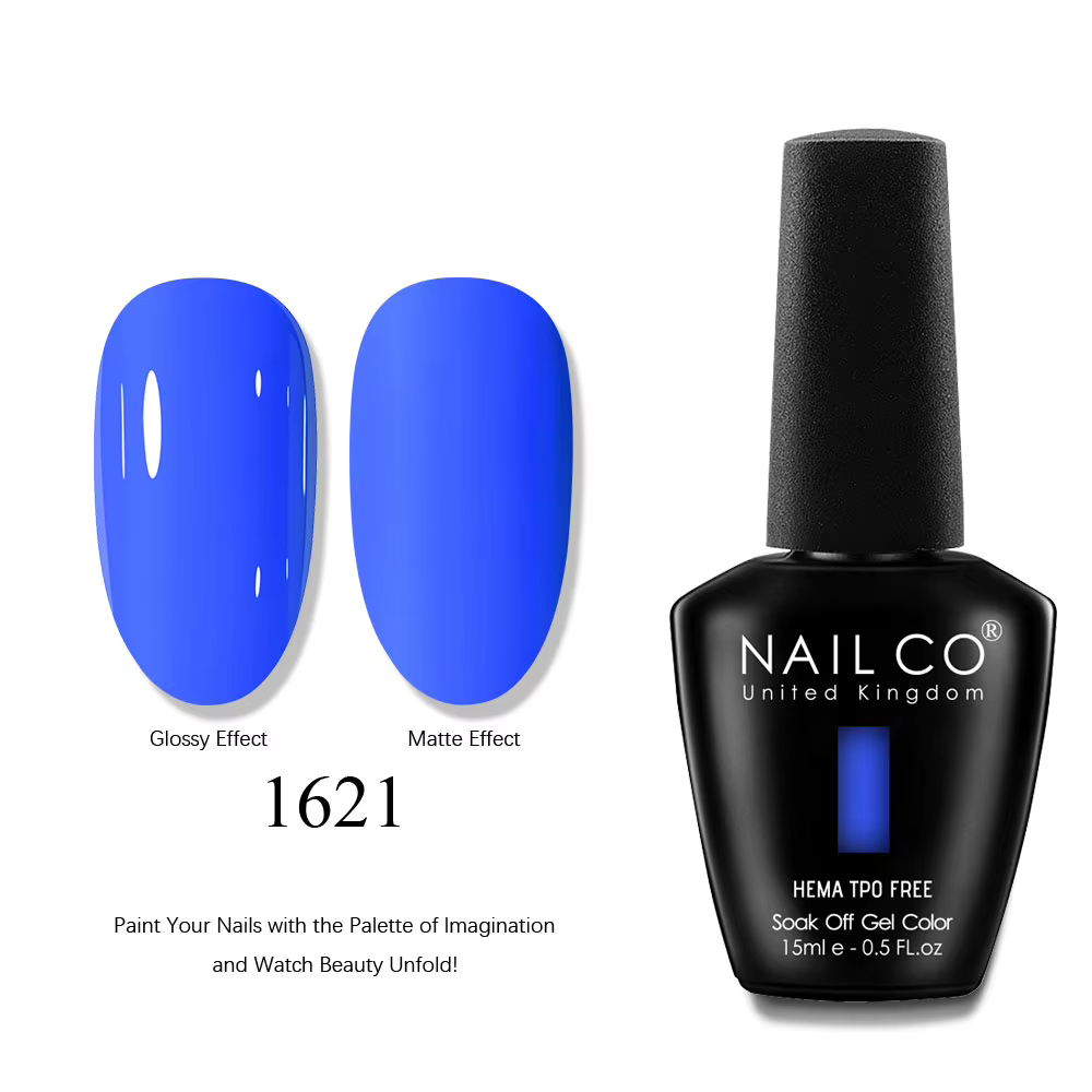 NAILCO série de couleurs bleues vernis à ongles Gel pour manucure Nail Art