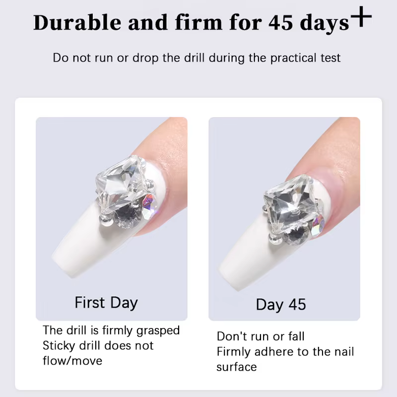 Gel de Verhéritage à Ongles Adhésif pour la Book ine Lune