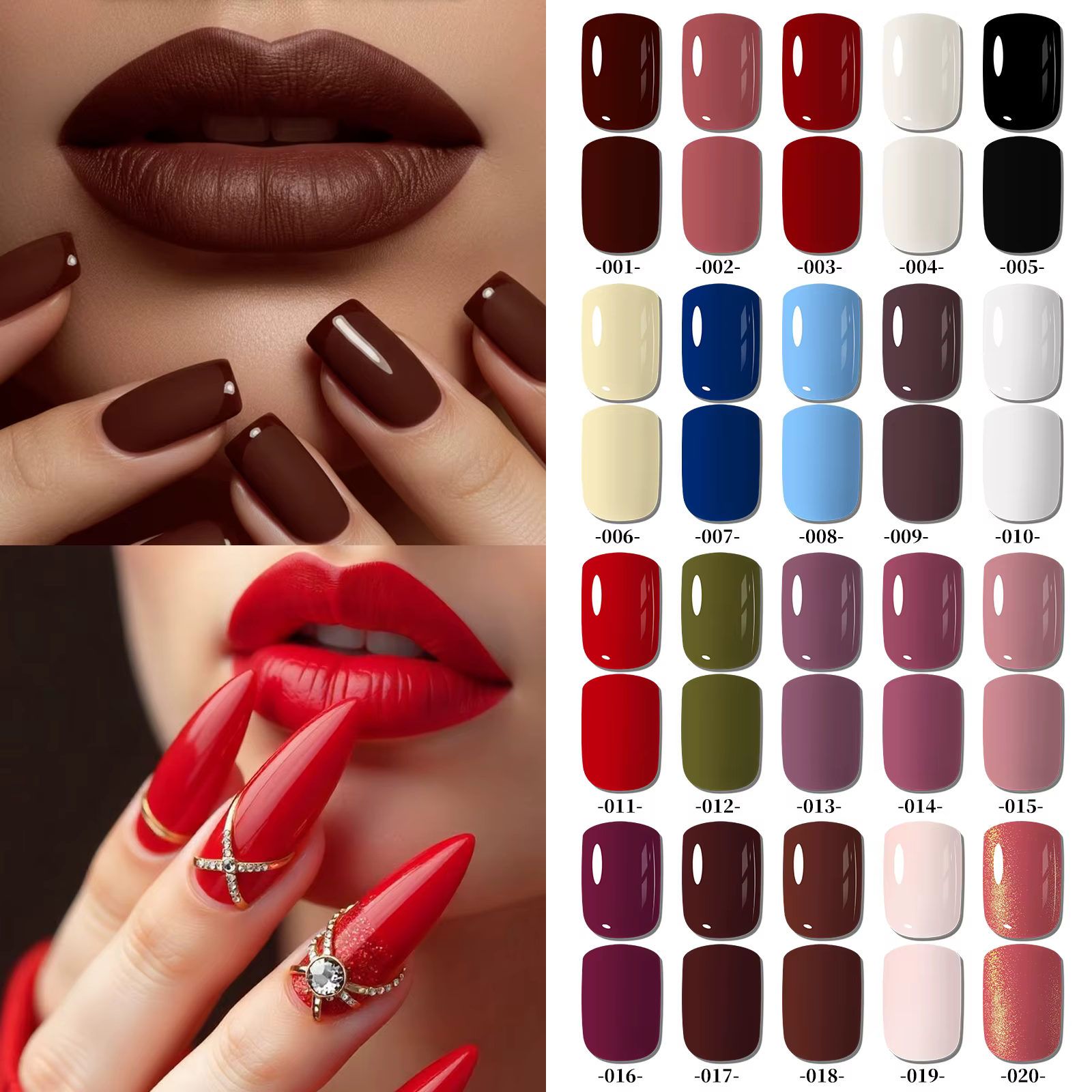 Vernis à ongles pelable à base d'eau 7