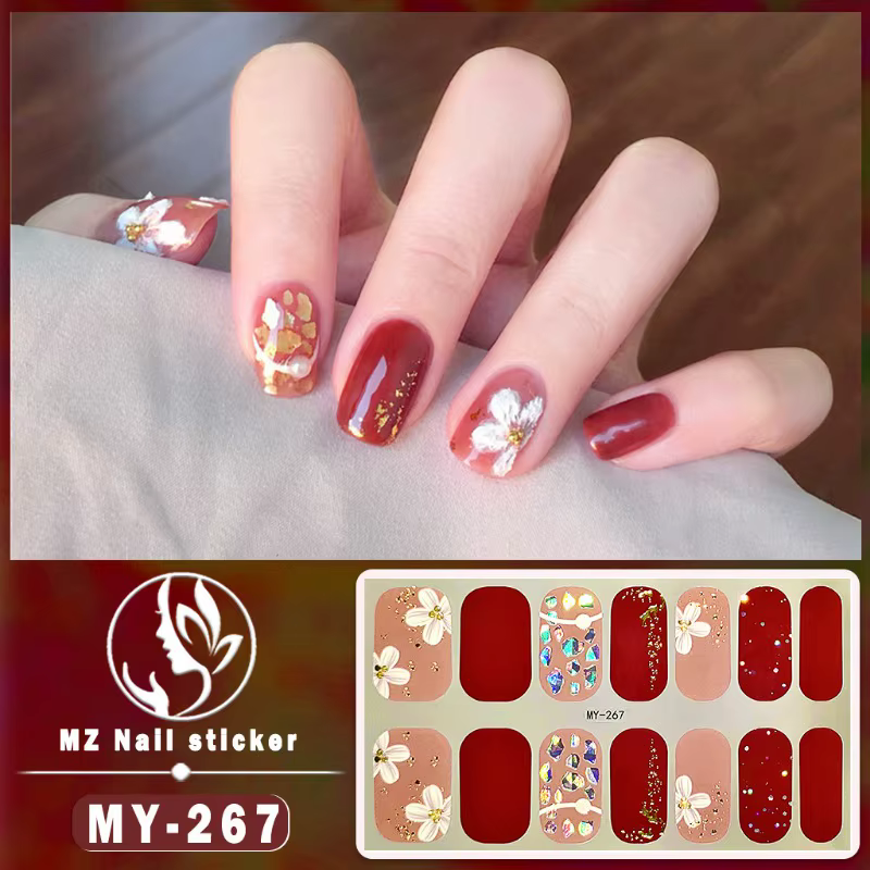 Autocollants 3D pour Ongles