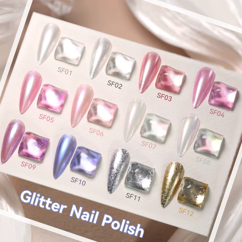 LILYCUTE 7ml vernis à ongles paillettes coloré brillant