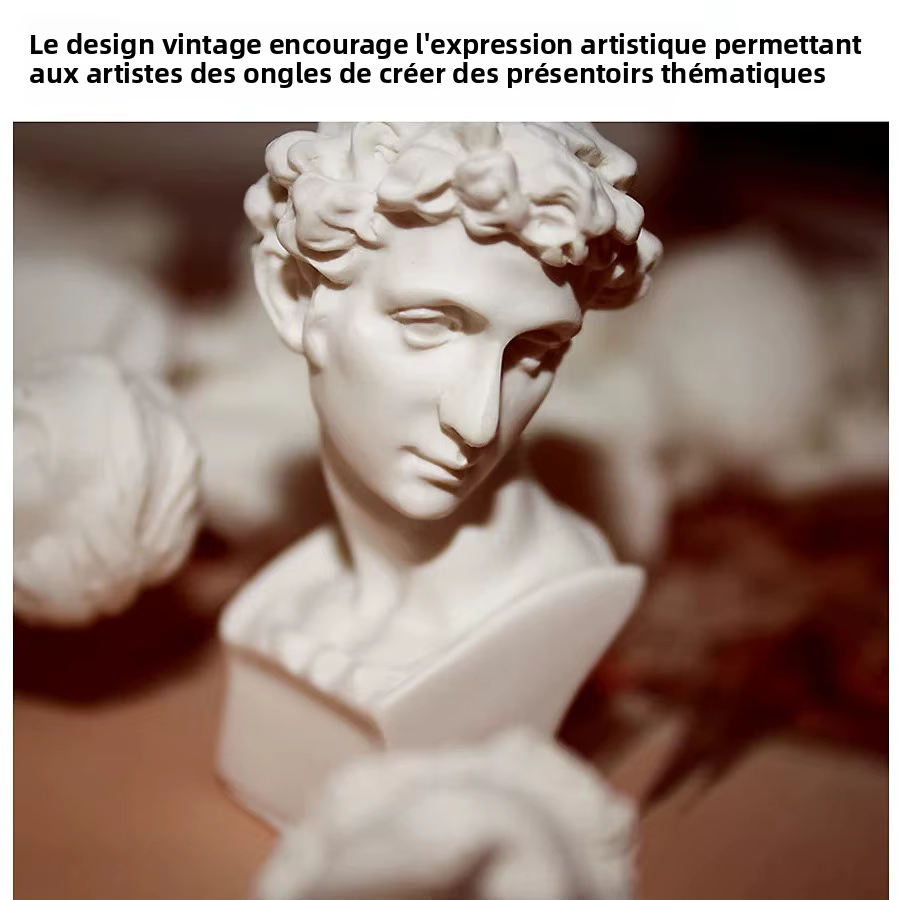 Mini Statue artistique pour Nail Art