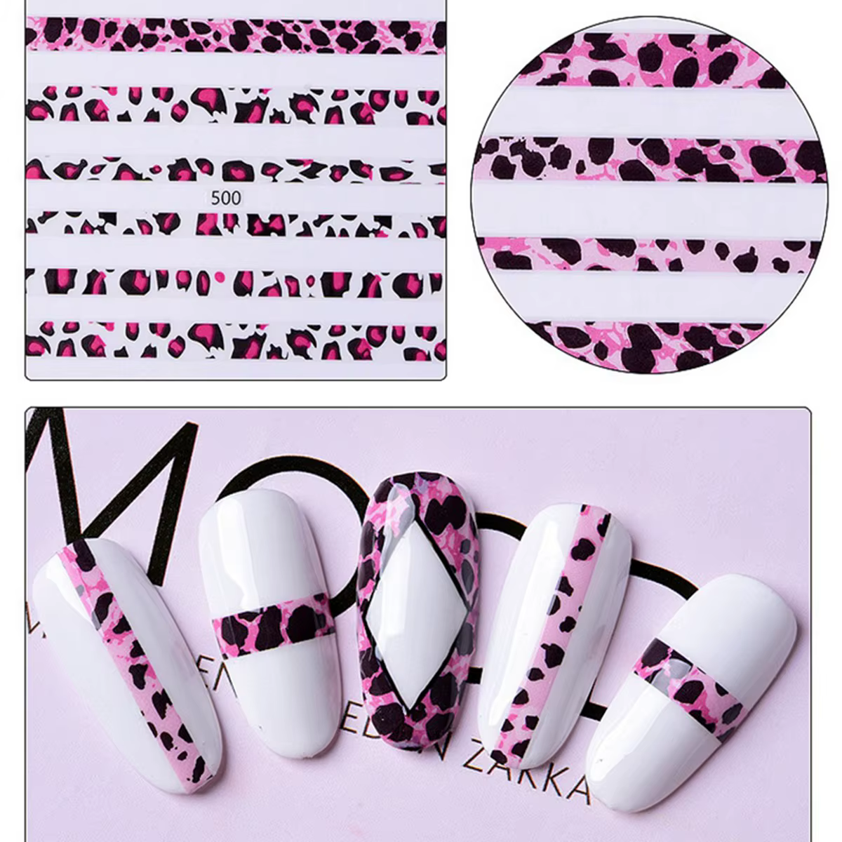 Nail Art autocollant pour femme