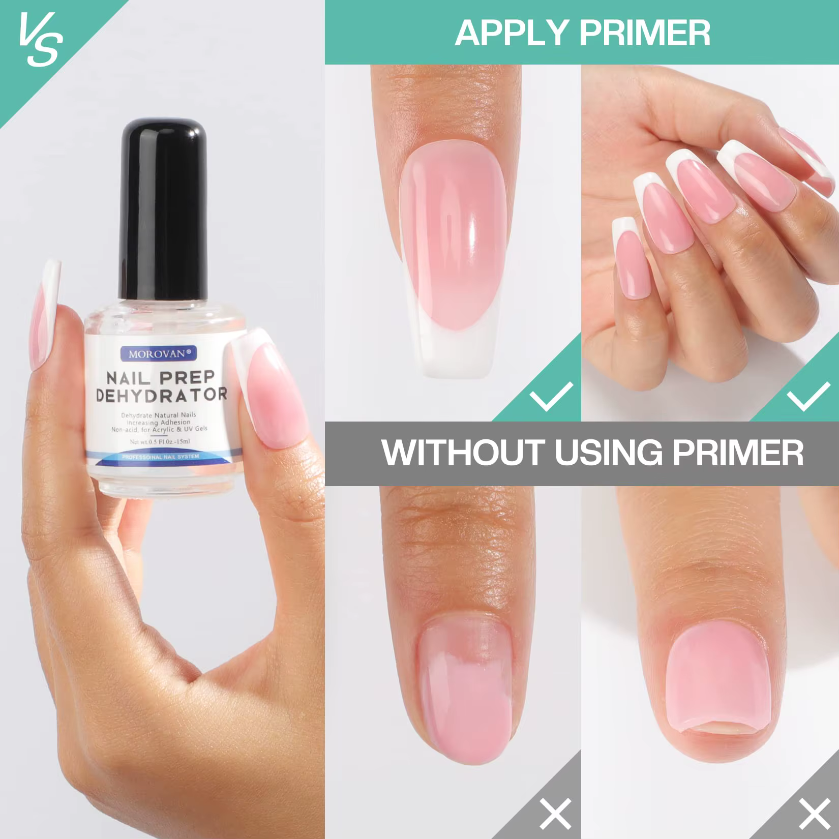 Déshydrateur d'ongles naturel Morovan