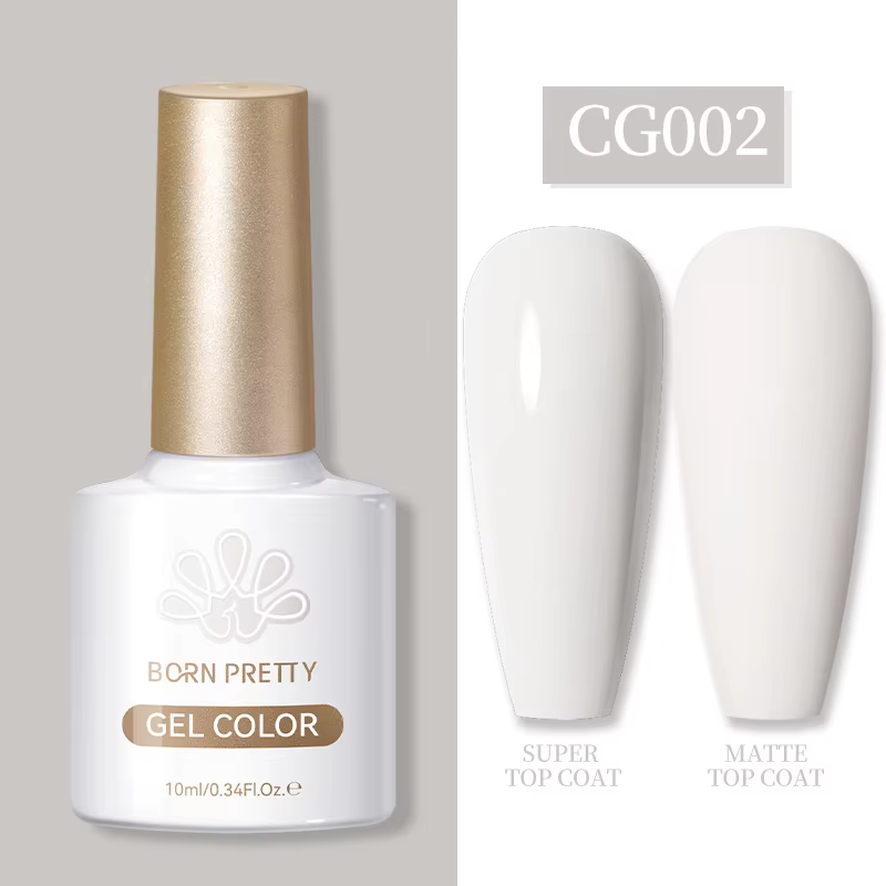 BORN PRETTY 10ml Gel Polish Crème Jaune Longue Durée Style Français