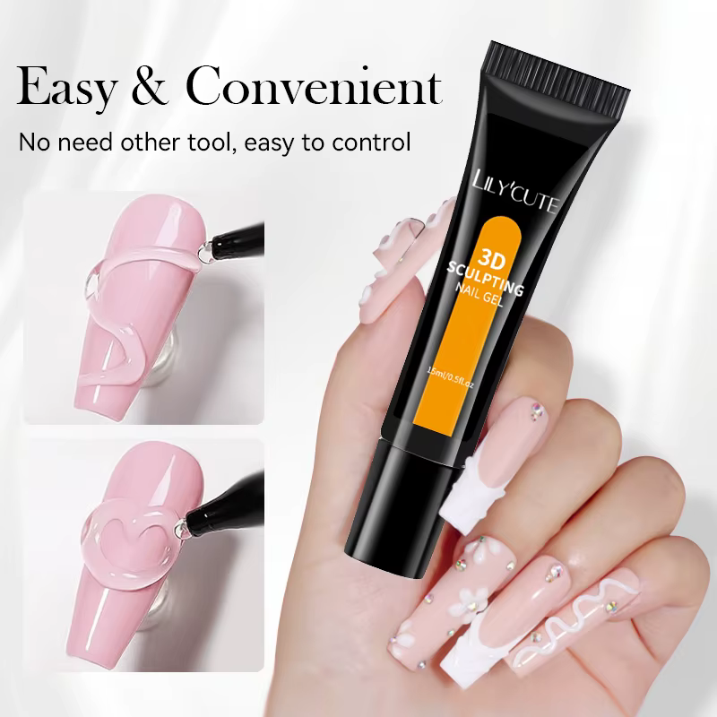 LILYCUTE Gel Sculptant 15ML pour Modelage 3D