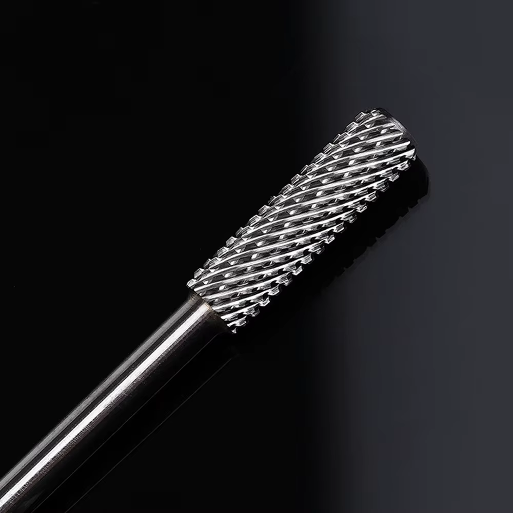 Forets à ongles NotNoot 3/32'' - Foret en carbure de baril (moyen) pour finition professionnelle