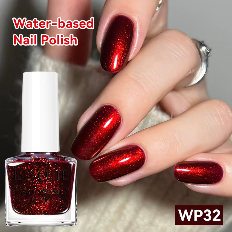 LILYCUTE 7ml vernis à ongles à base d'eau 40 couleurs longue durée séchage rapide pas besoin de lampe pour guérir les