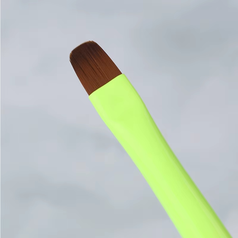 Brosse à ongles verte, brosse à Gel pour manucure