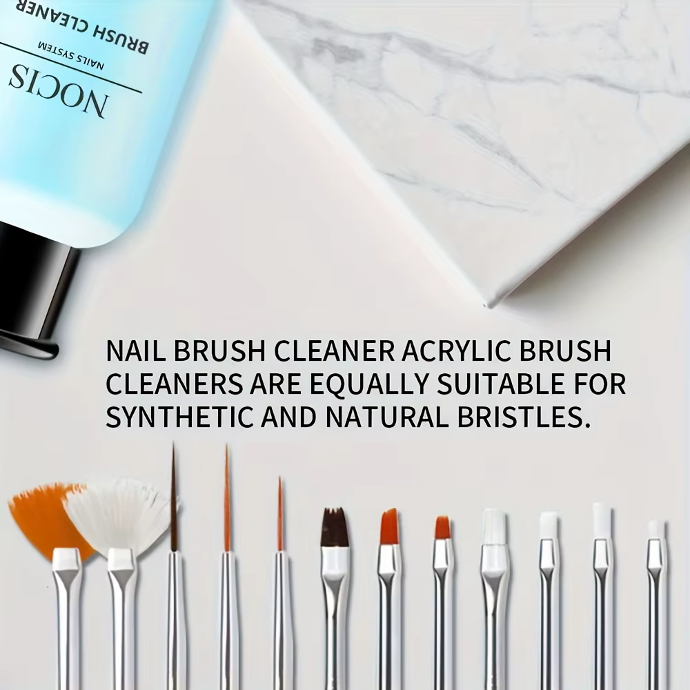 Nettoyant pour pinceaux à ongles en acrylique NOCIS 75ml