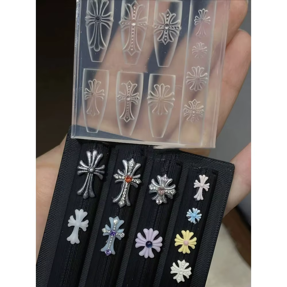 Moule à ongles 3D en silicone
