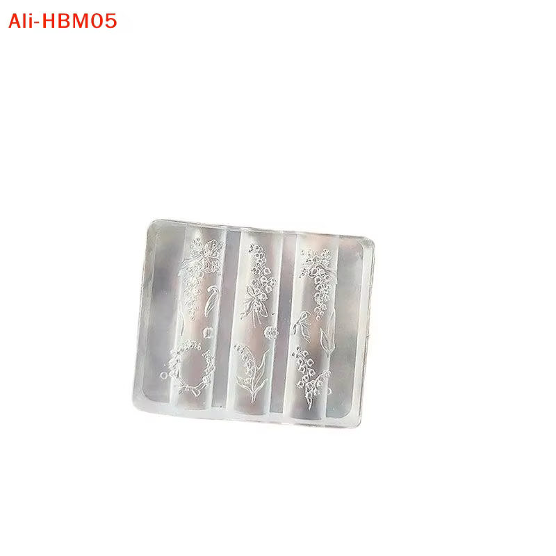 (HB05) Moule à ongles en silicone 3D Lily Of The Valley