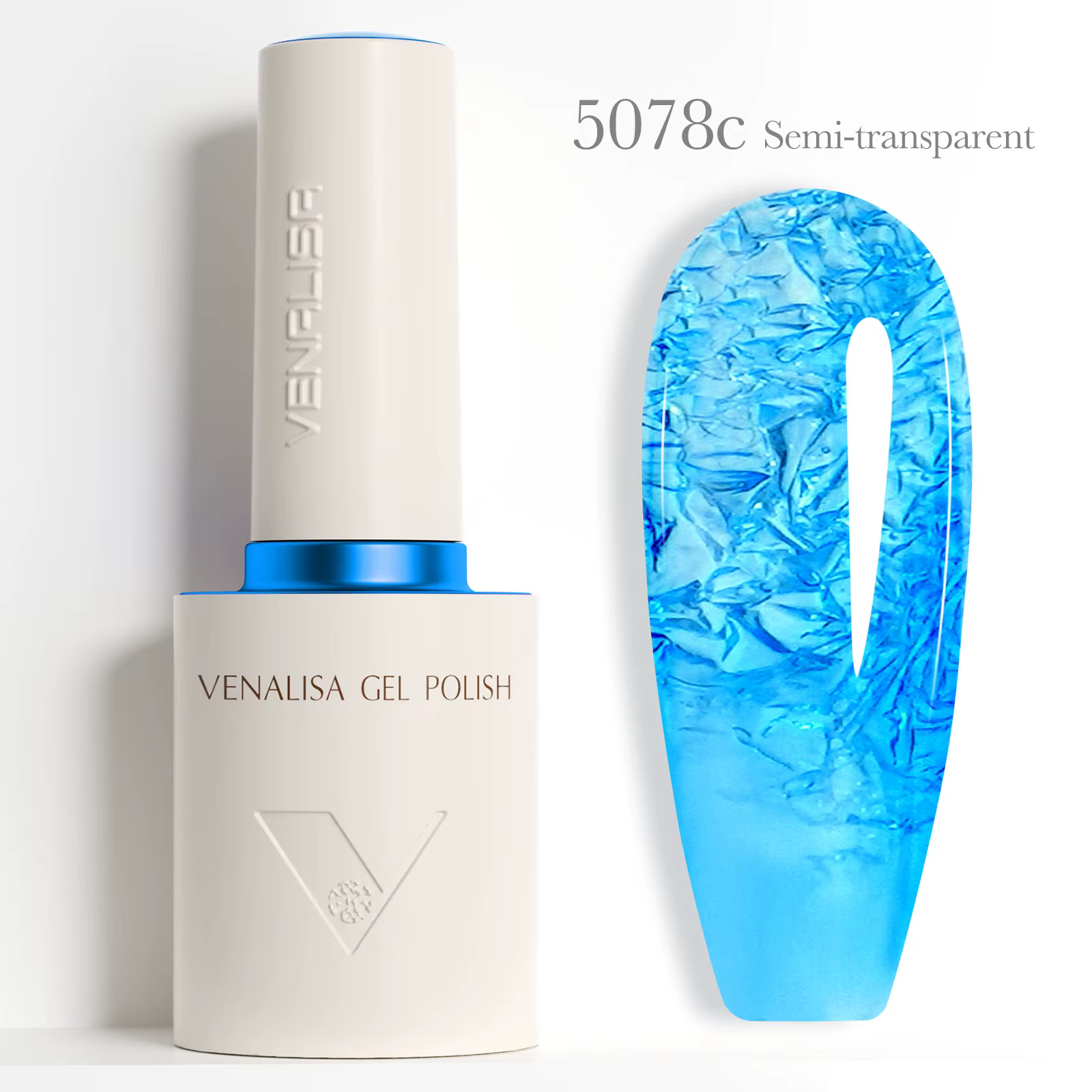 Venalisa vernis à ongles Gel 10ml Hema TPO gratuit végétalien gelée cristal Ultra diamant effet verre Semi Permanent