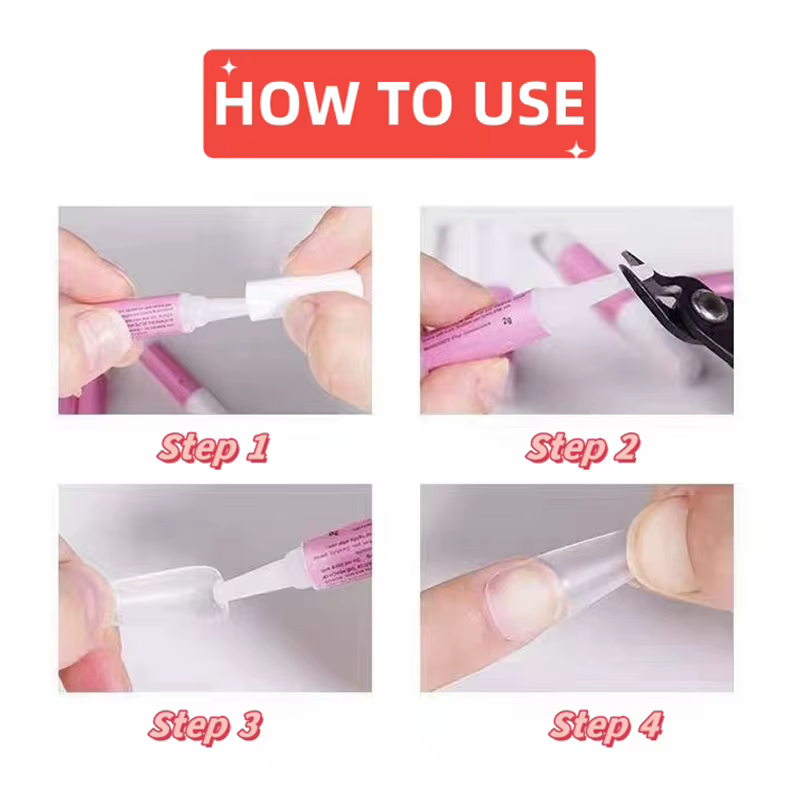 Colle à ongles pour faux ongles