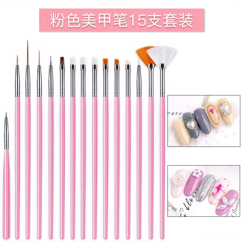 Brosse pour Nail Art, pointe de conception