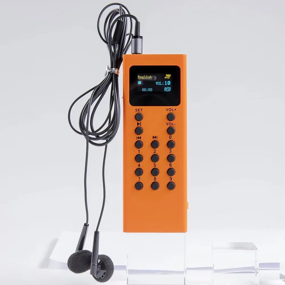 Système de guide audio pour exposition de musée, ensemble de lecteurs MP3, appareil de 16 Go, 43 langues, tourisme, spot panoramique, agence de voyage