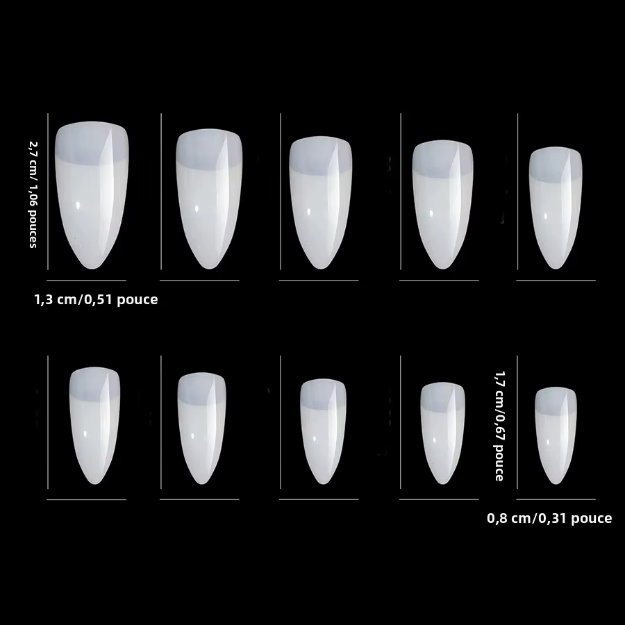 100 faux ongles artistiques en forme de griffe d'aigle