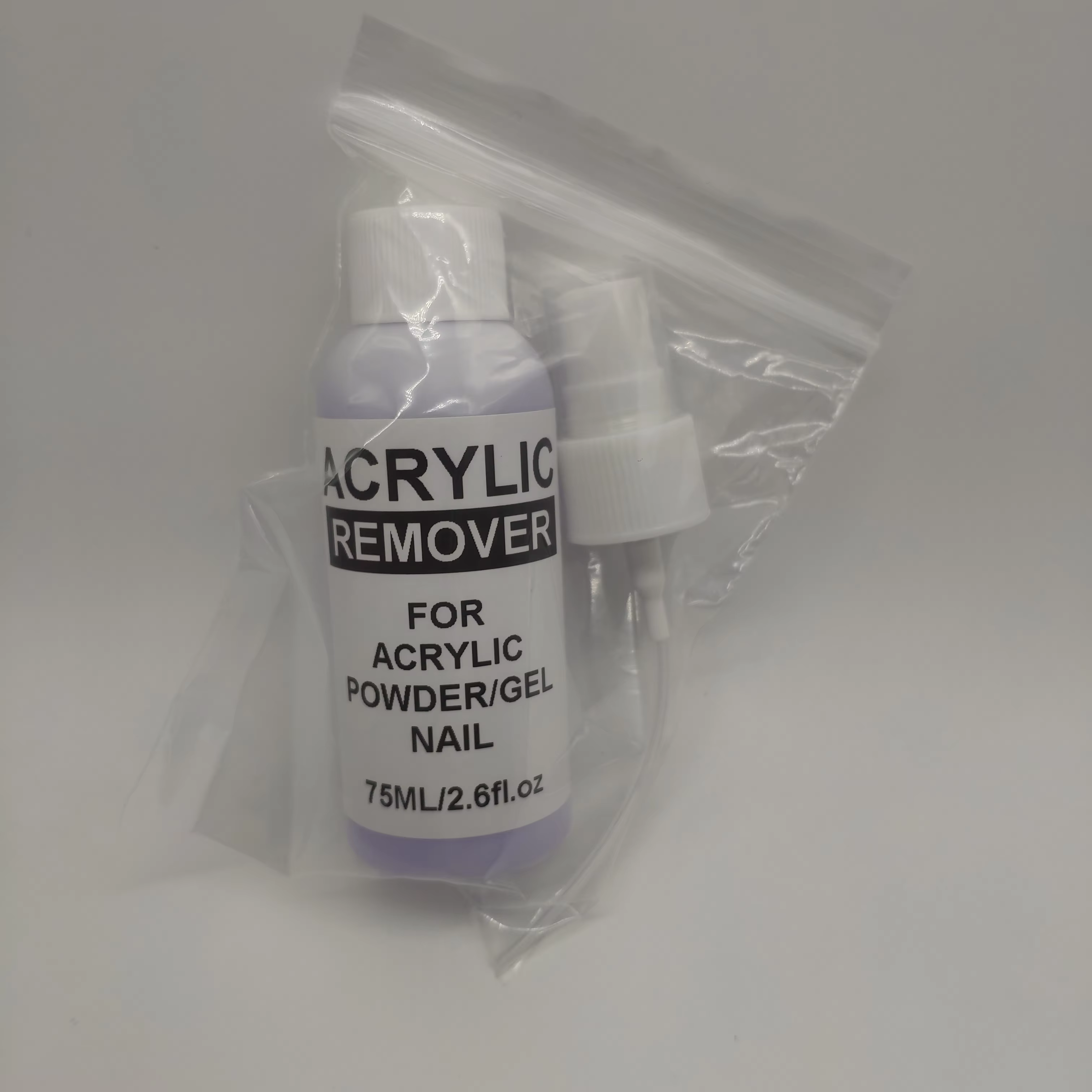 Dissolvant de vernis à ongles liquide professionnel, dissolvant de Gel, 75ml