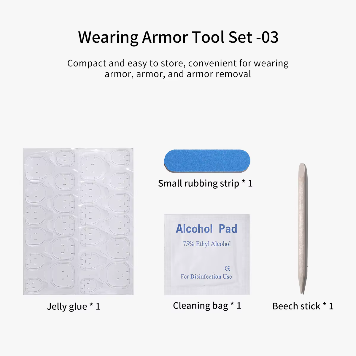 Ensemble de kit d'ongles multifonctionnel