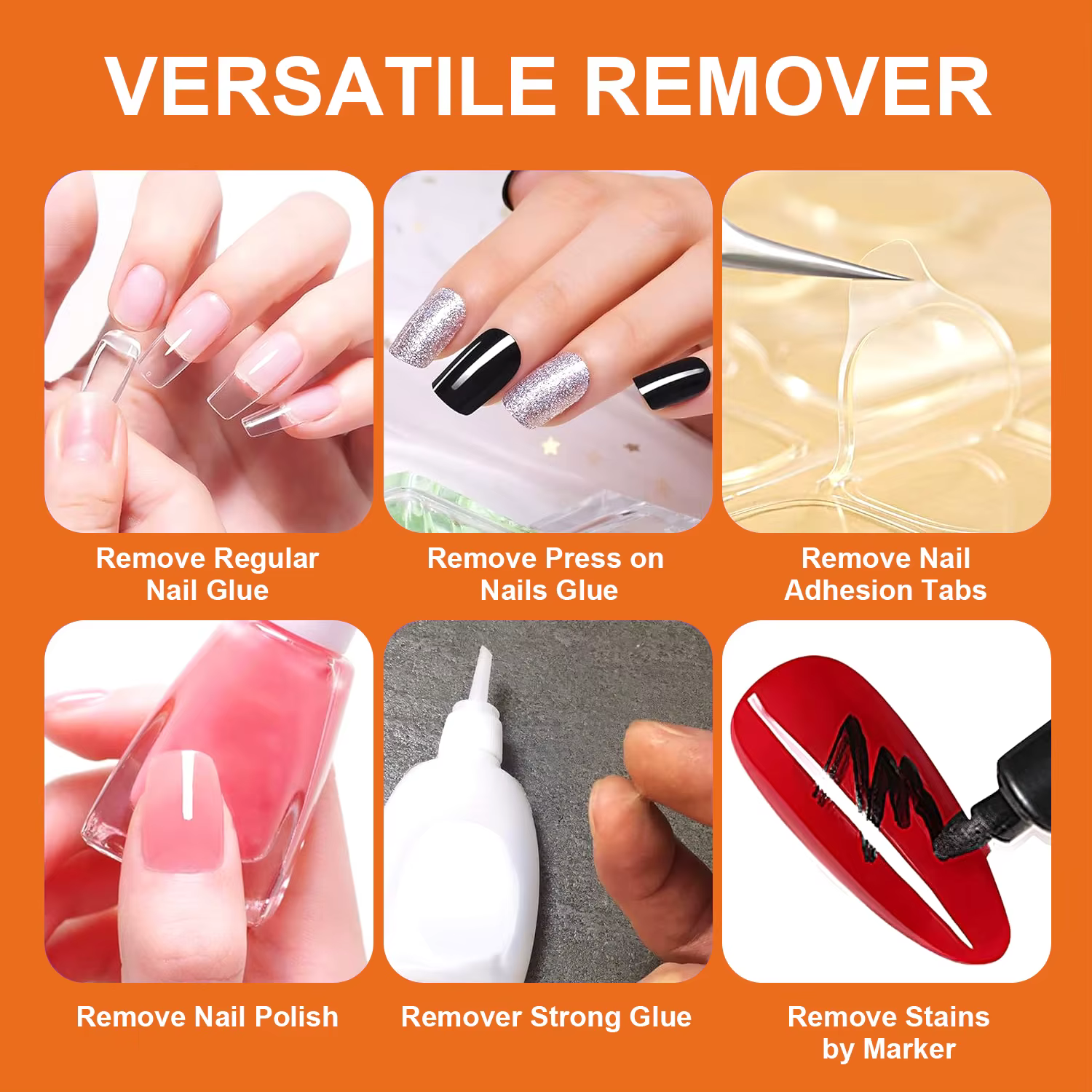 Colle débrouilleur pour enlever les faux ongles
