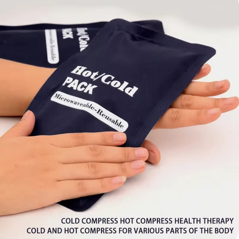 Gel réfrigérant pour soulager la douleur, avec sacs de gel chaud et froid pour la thérapie par la chaleur et le froid, portable pour les voyages en extérieur