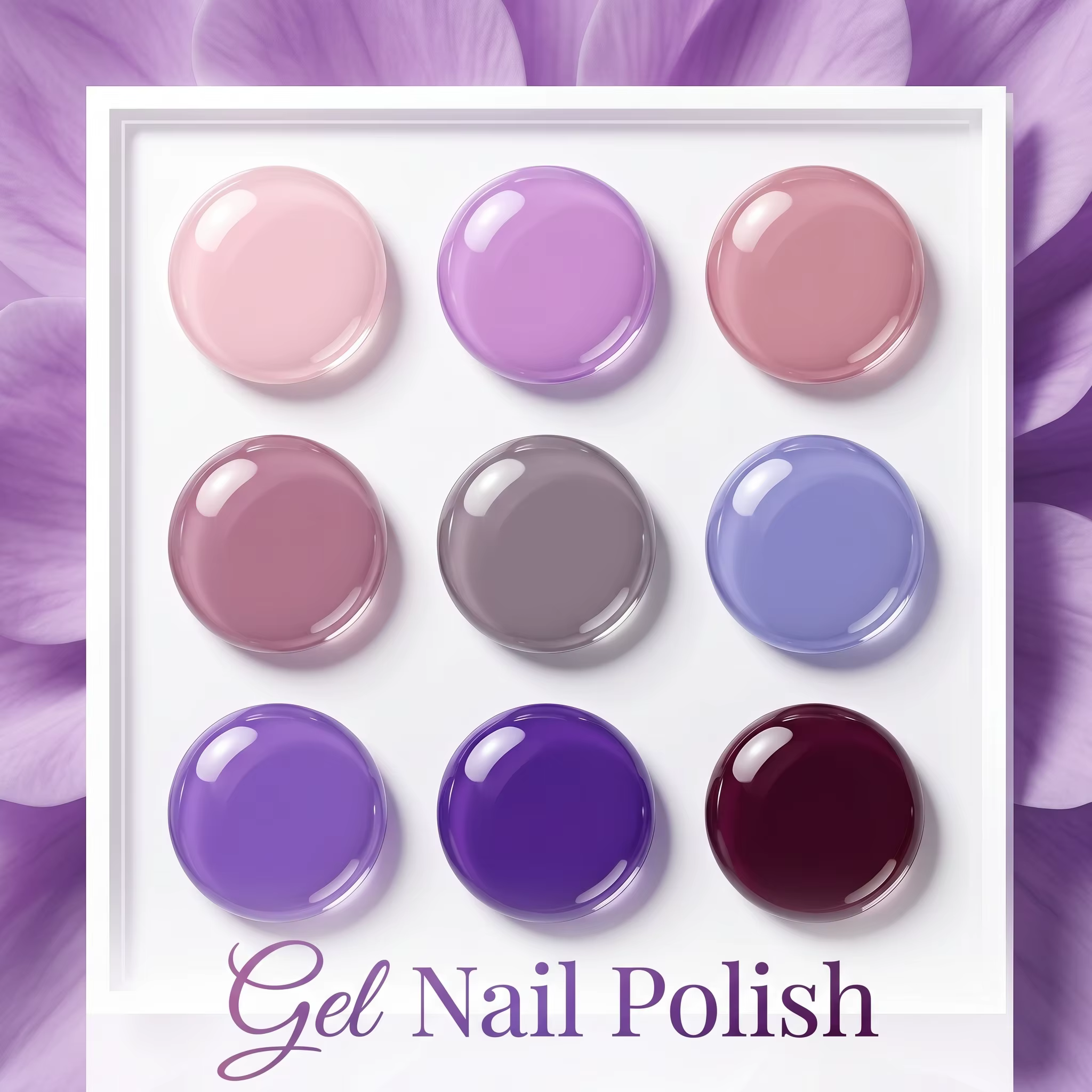 Ensemble de vernis à ongles en gel Hassleless de 9 pièces (15 ml chacun)