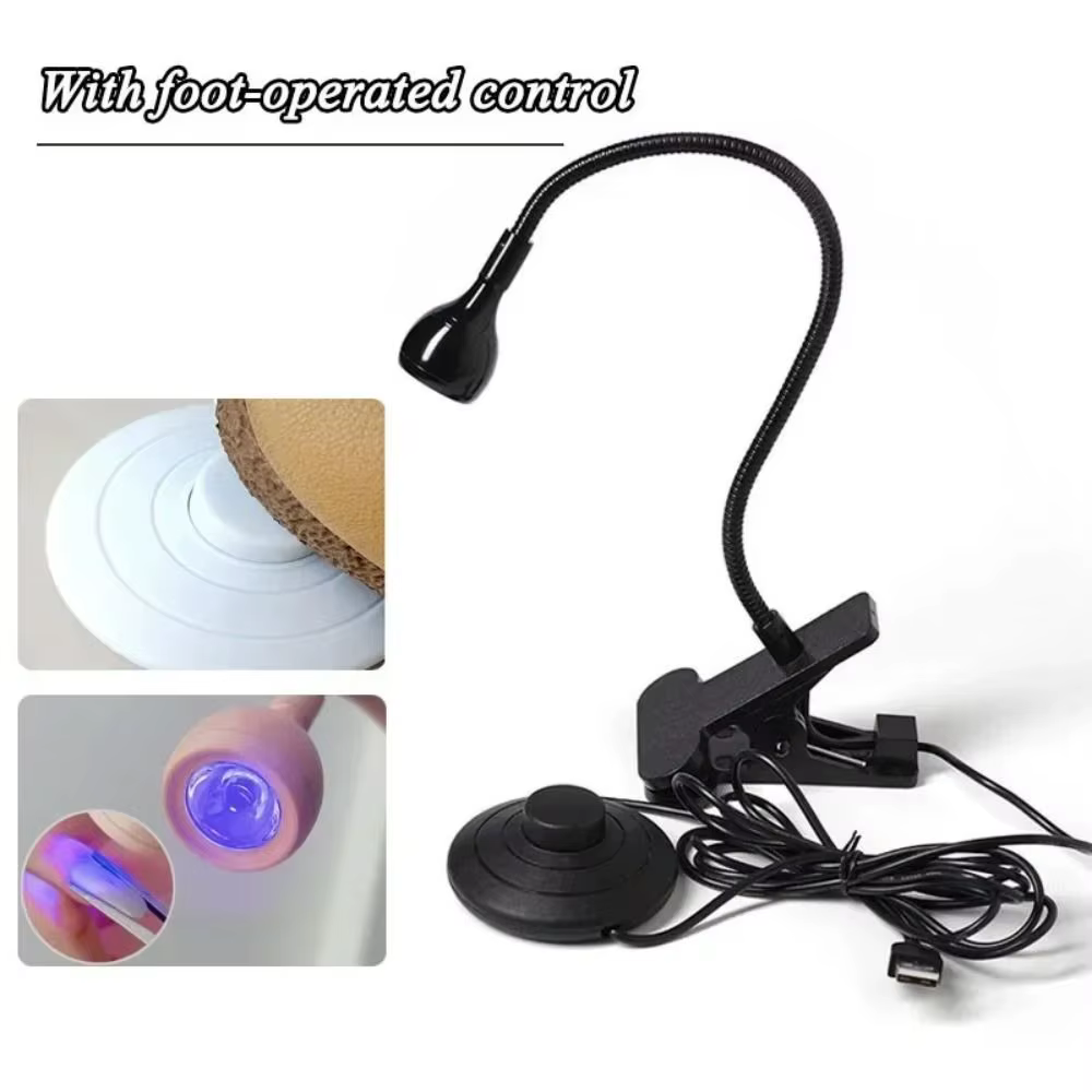 Lampe UV LED 5W/3W pour ongles avec pédale