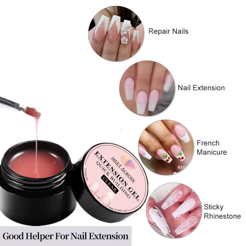 MEET ACROSS-Verhéritage à Ongles Gel UV Semi-continu