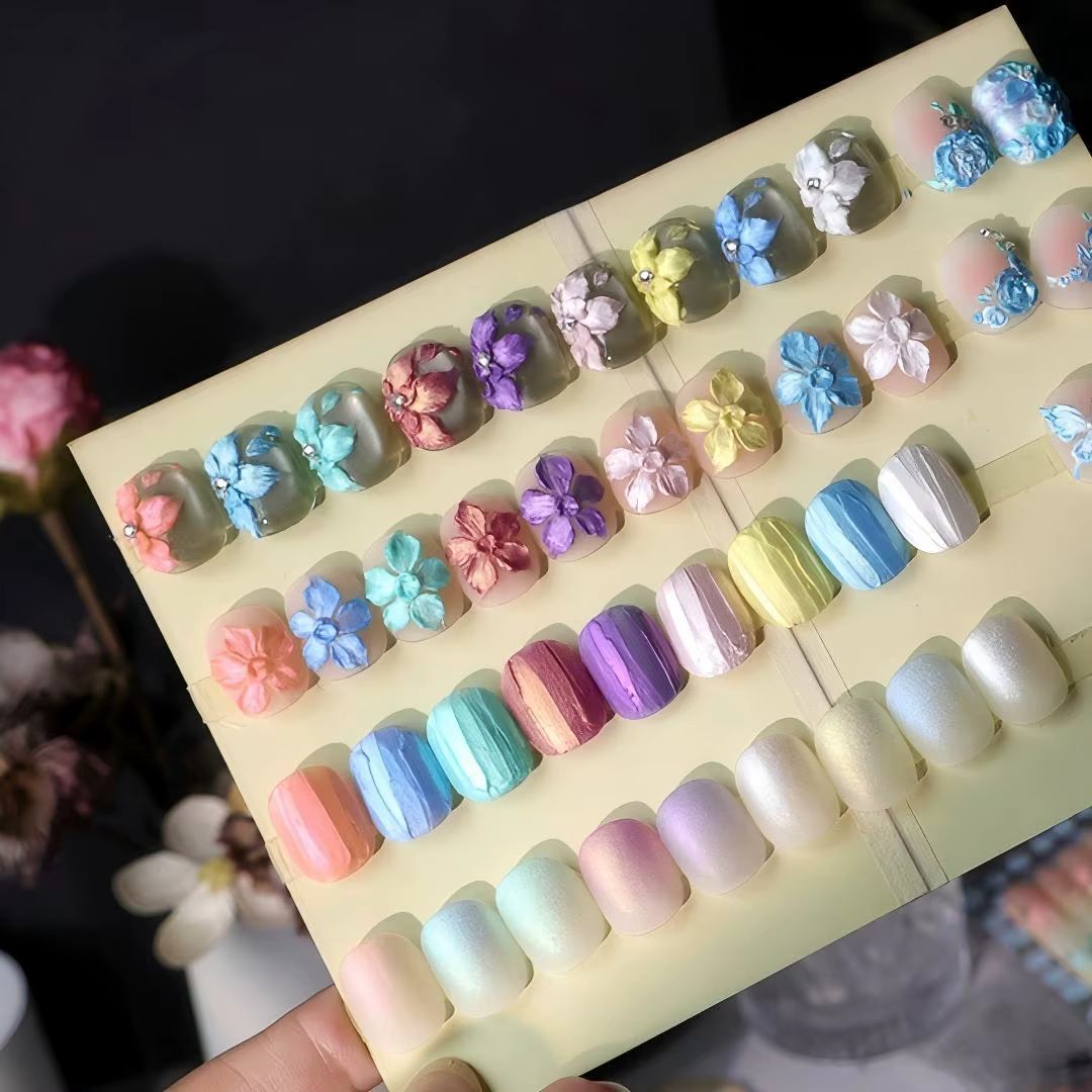 Vernis à ongles gel 3D effet aurore 9 couleurs