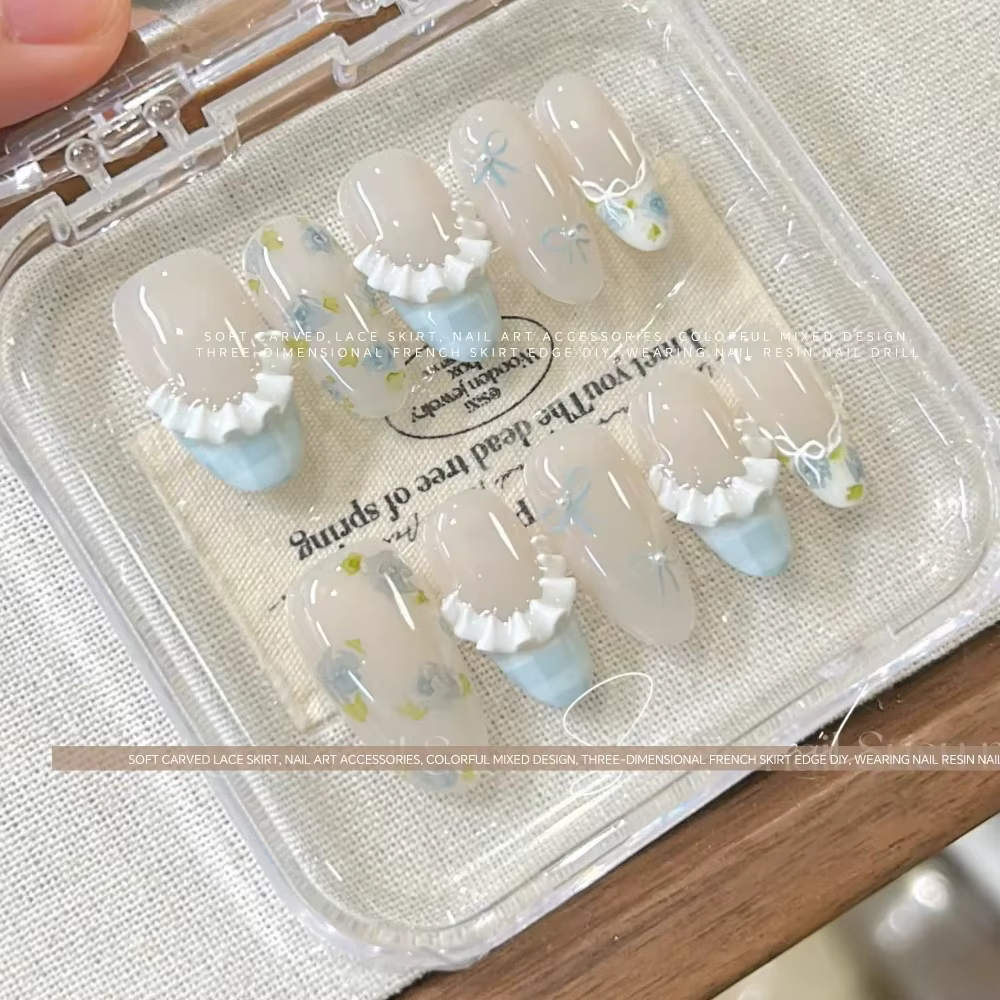 30 pièces de breloques pour ongles en résine