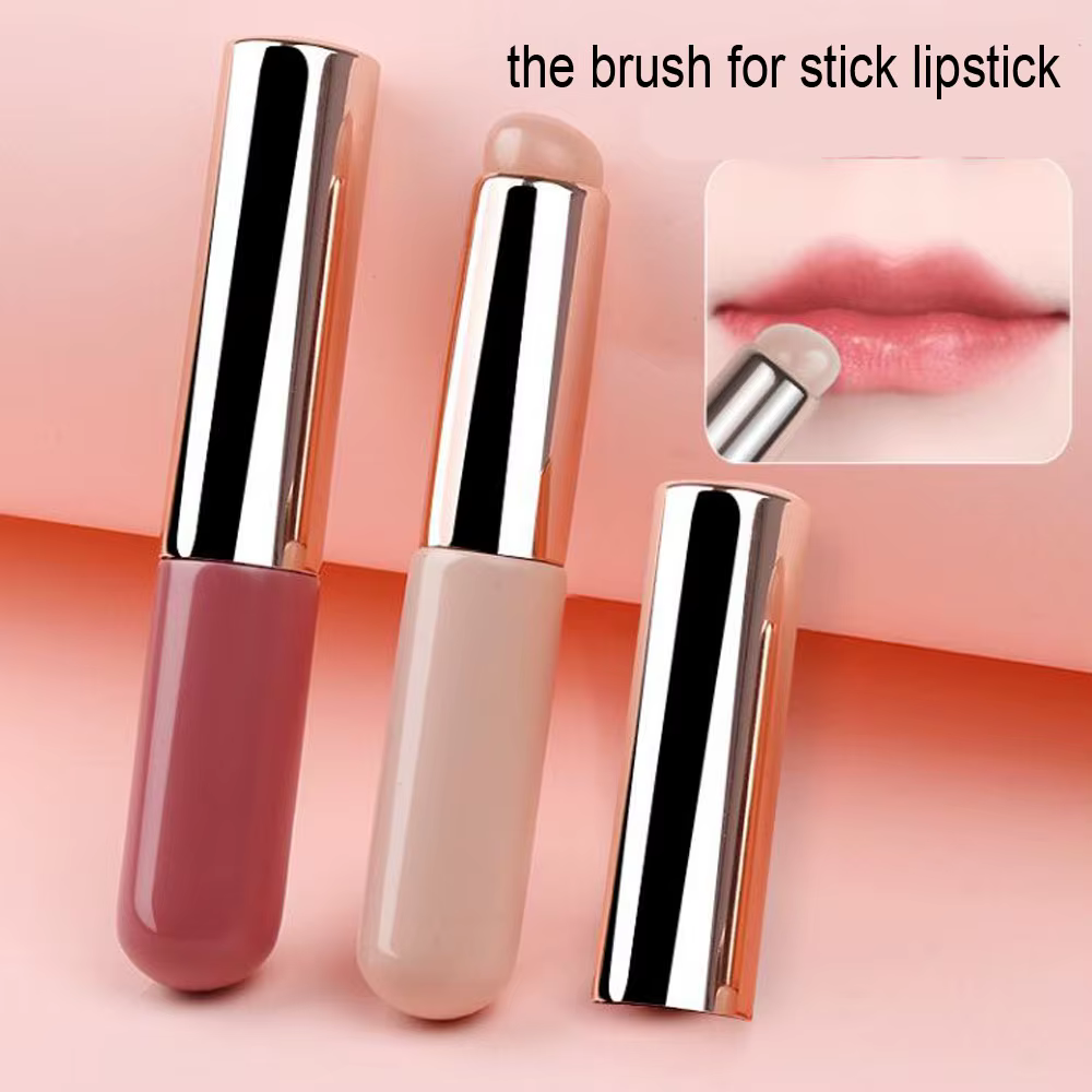 Brosse à ongles en Silicone rose