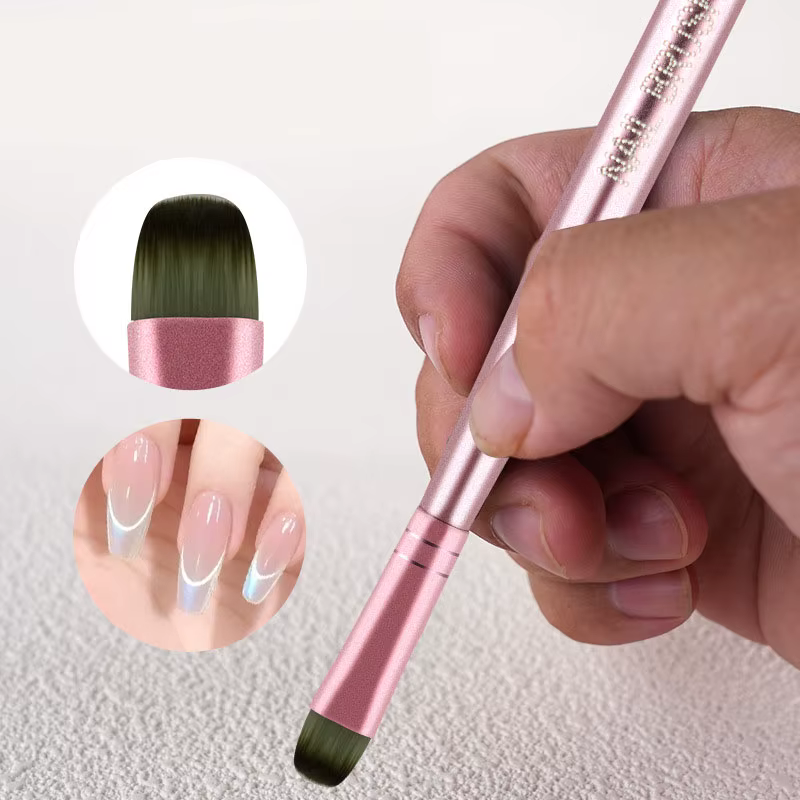 5 stylos pinceaux à ongles de couleurs variées pour la photothérapie