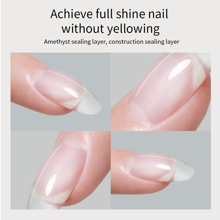 20g diamant couche de finition pour Gel vernis à ongles renforcer longue durée UV tremper Gel