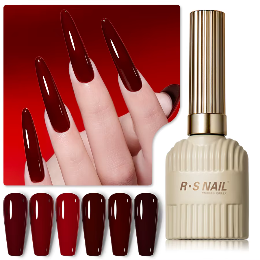RSNAIL rouge Gel pur vernis à ongles Gel noël