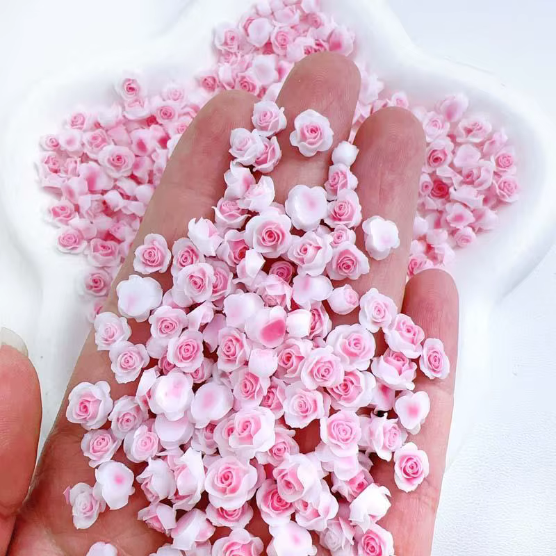 Breloques à ongles en résine pour manucure