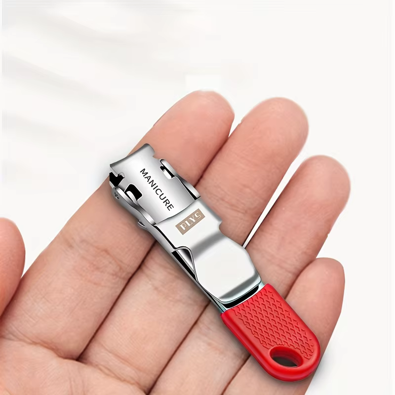 Mini coupe-ongles pliable et Portable en acier inoxydable
