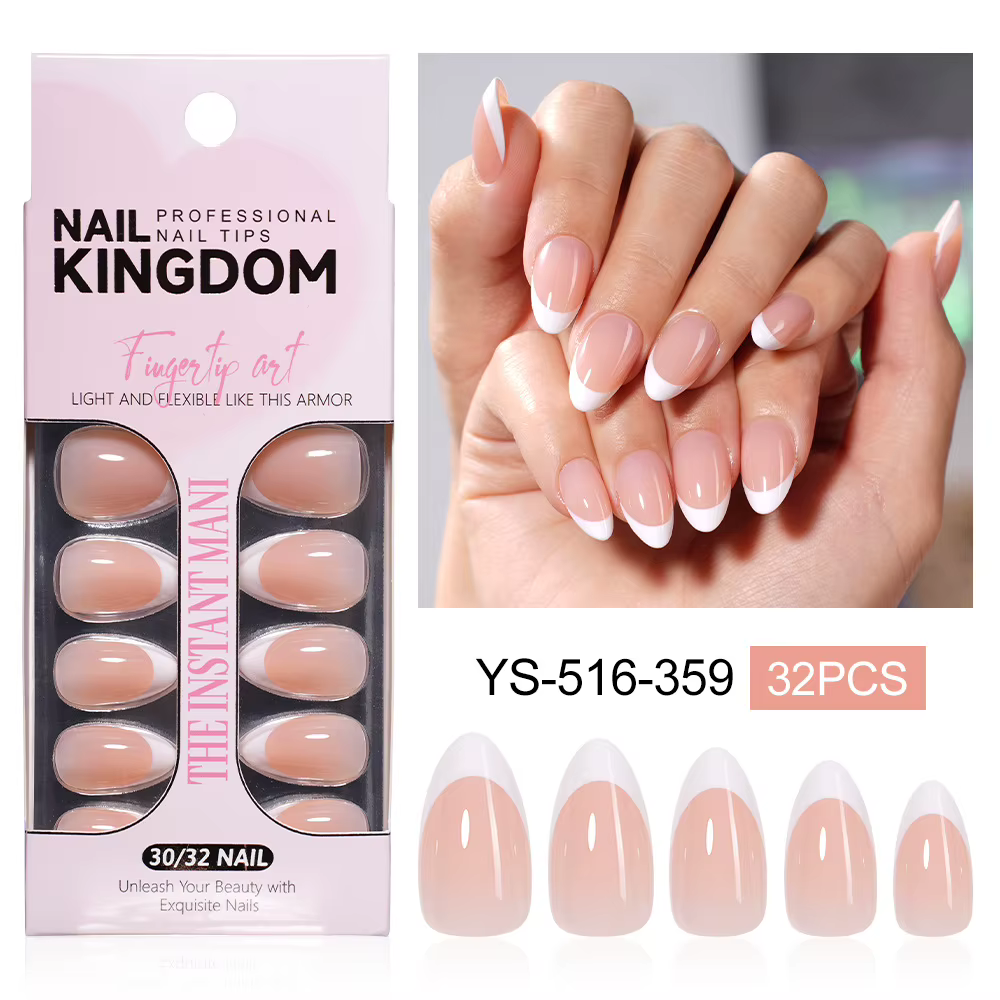 VITAGWX 32 faux ongles à presser courts