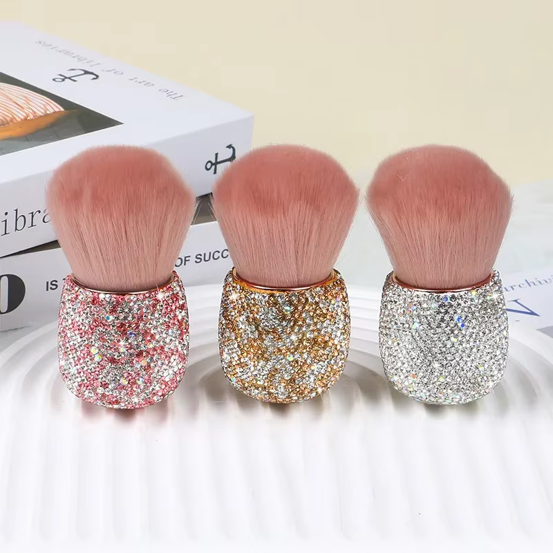 Brosse douce Rose Rose pour manucure