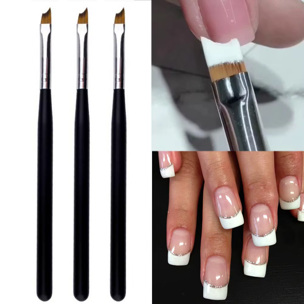 Pinceaux à ongles à pointe française