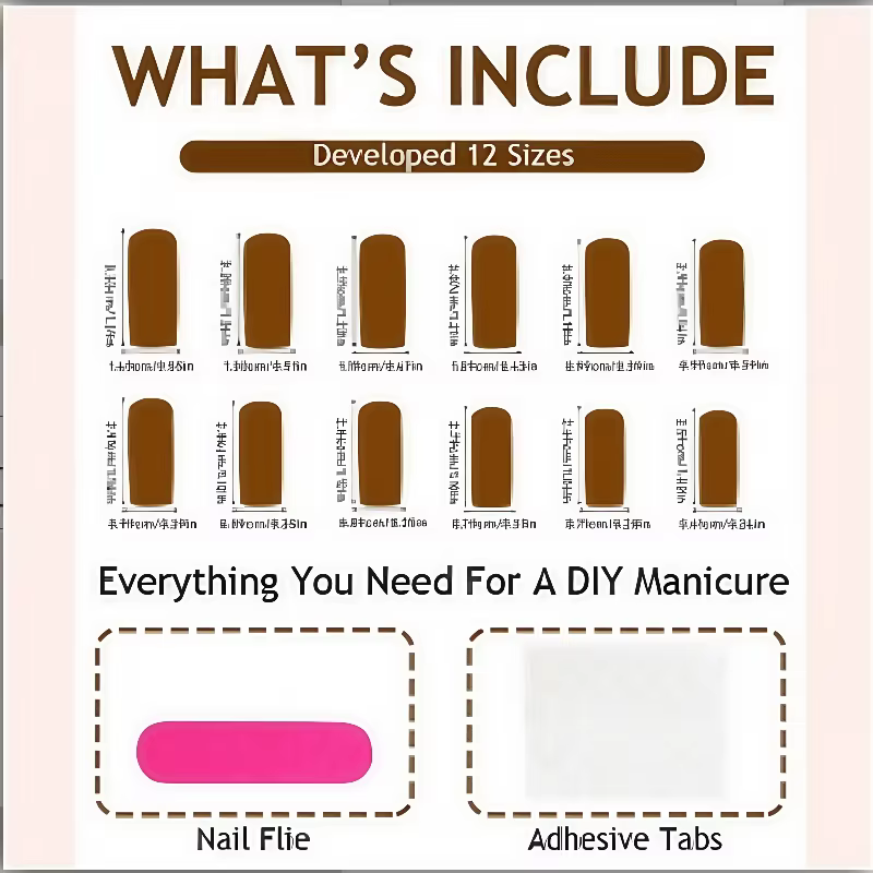 Faux ongles à pression