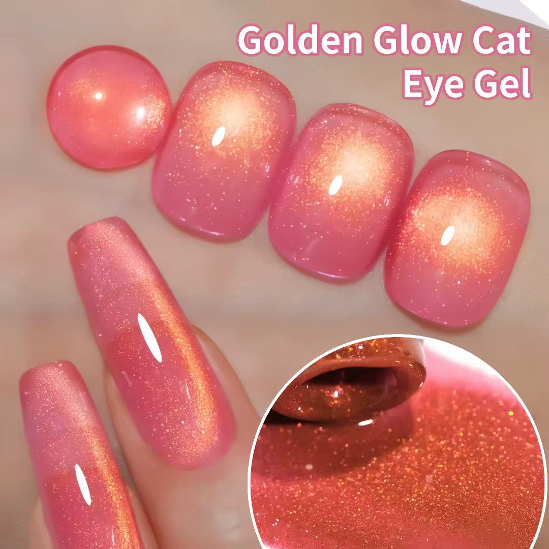 XEIJAYI 10Ml Gel pour ongles oeil de chat Gel magnétique-Gel LED UV holographique réfléchissant utilisé pour les Salons